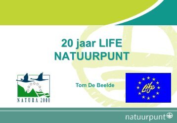 20 jaar LIFE NATUURPUNT