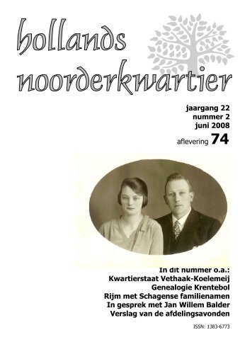 74 - NGV afdeling Hollands Noorderkwartier - Nederlandse ...