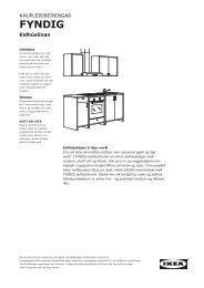 FYNDIG kaupleiðbeiningar (pdf skjal) - Ikea