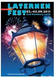 Festprogramm – Sonntag, 4. September 2011 - Laternenfest