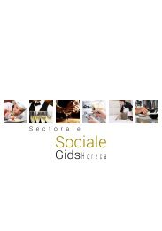 Sectorale Sociale Gids Horeca 2013 - Guidea