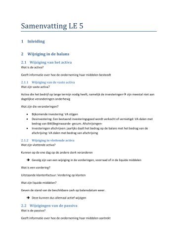 Samenvatting 2011-2012 - Studiant