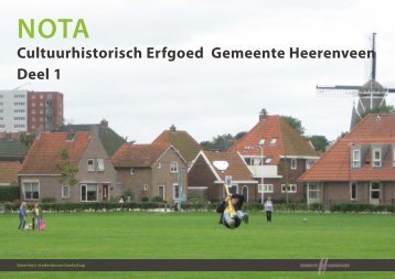 Erfgoednota deel 1 - Gemeente Heerenveen