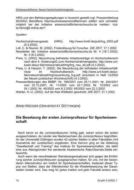 Download (PDF) - Sportwissenschaftlicher Nachwuchs