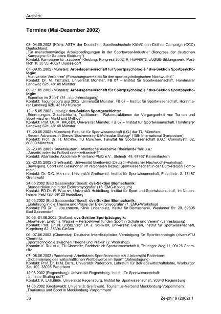 Download (PDF) - Sportwissenschaftlicher Nachwuchs