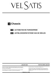 Diagnose - Overzicht van de storingen - Renault Vel Satis