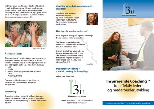 Inspirerende Coaching ™ for effektiv leder- og ... - Hjemmeside