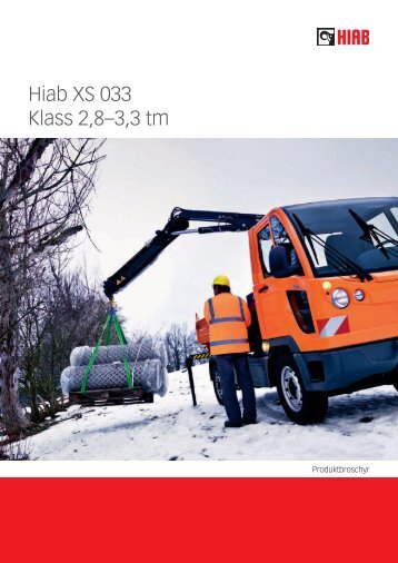 Hiab XS 033 Klass 2,8–3,3 tm
