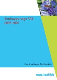 Functionele Agro Biodiversiteit (FAB) - LTO Nederland