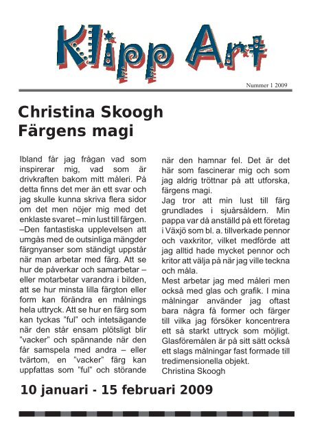 Christina Skoogh Färgens magi