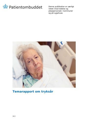 Læs temarapporten om tryksår her! - DPSD