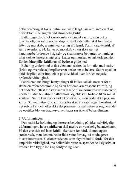 Gramsespektrum En refleksiv satire i dansk ungdomskultur. - Aarhus ...