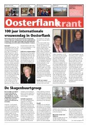 100 jaar internationale vrouwendag in ... - SBO Oosterflank