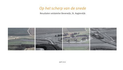 Op het scherp van de snede - DS landschapsarchitecten