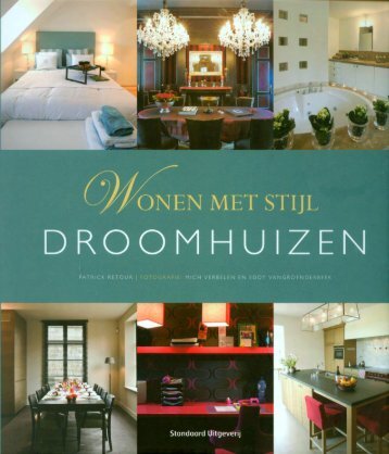 WONEN MET STIJL - Droomhuizen - Stijn Cornilly