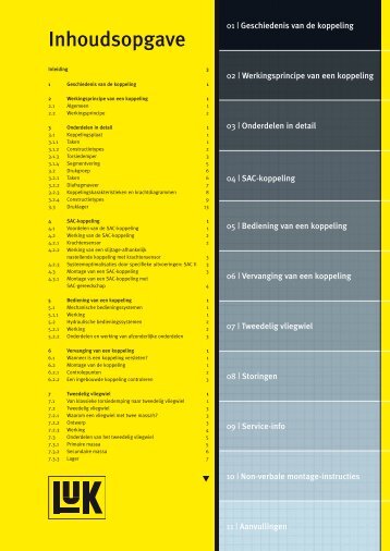 Download LuK service guide 2011 (4,7mb [pdf]) - Mijngrossier.nl