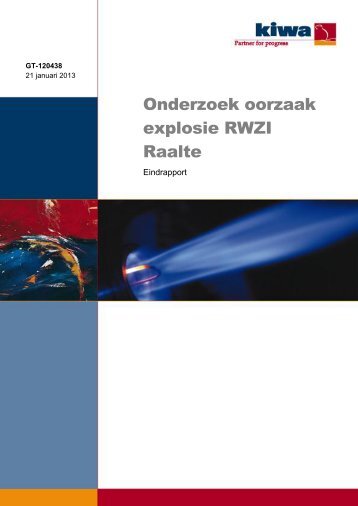 Onderzoek oorzaak explosie RWZI Raalte - Waterschap Groot Salland