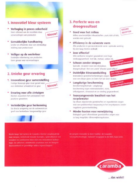 Brochure RMS Aqua - Rumler