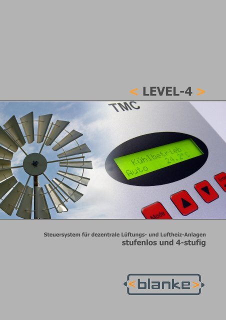 < Level-4 > stufenloser Betrieb - Blanke Steuer-Mess-Regeltechnik