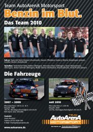 Benzin im Blut. Das Team 2010