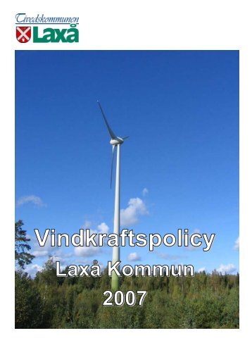 Vindkraftspolicy - Laxå kommun