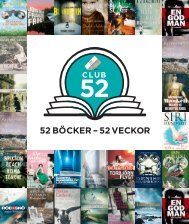 52 BÖCKER – 52 VECKOR - Akademibokhandeln