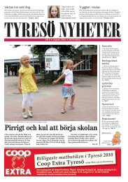Nr 5 2010 - Tyresö Nyheter
