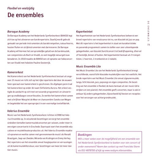 Klik hier om de brochure te downloaden. - Nederlands Symfonieorkest