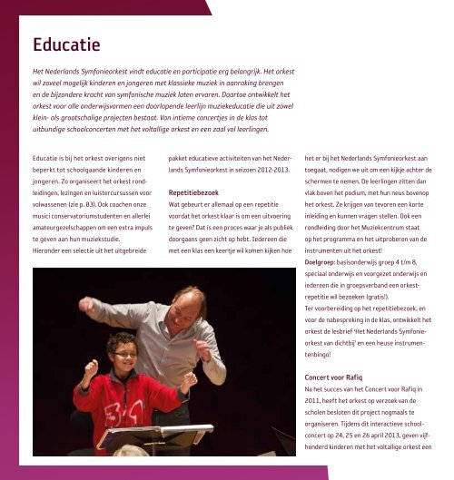 Klik hier om de brochure te downloaden. - Nederlands Symfonieorkest