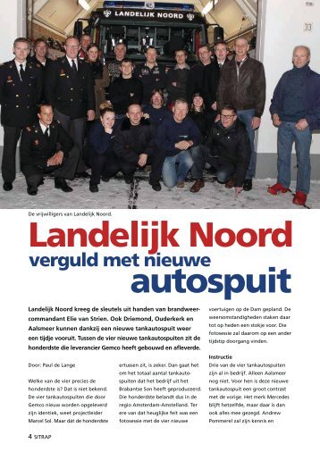 autospuit Landelijk Noord - Brandweer