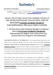 The Bat Artventure Collection, Formerly Known as the Peter ...