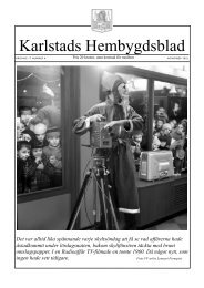 Nr 4 2010 - Karlstads Hembygdsförening