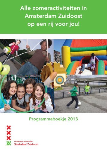 Alle zomeractiviteiten in Amsterdam Zuidoost op een rij voor jou!