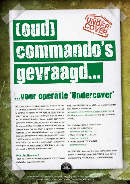 De Groene Baret - Commandostichting