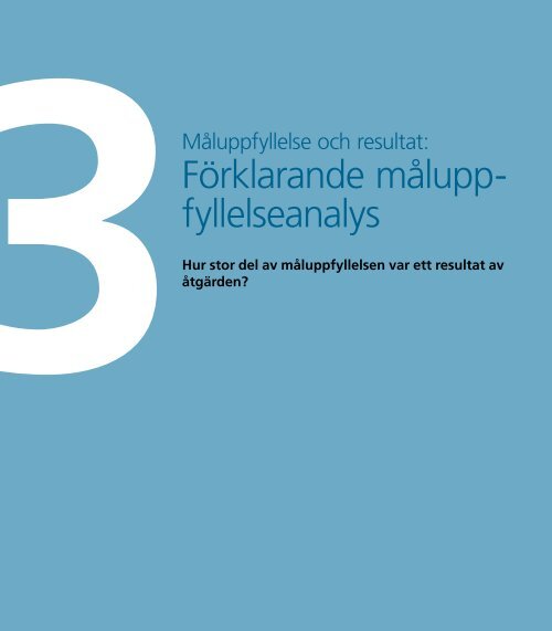 Måluppfyllelseanalys - Ekonomistyrningsverket