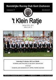 t Klein Ratje 2012-2013_05_KE Appelterre-Eichem.pdf - KRC Gent ...