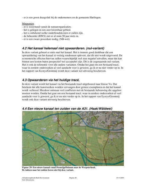 Verkenning naar de toekomst van het Van ... - AA Planadvies