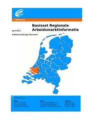 Basisset Regionale Arbeidsmarktinformatie