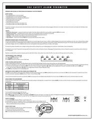 344 SAFETY ALARM PEDOMETER - Sportline