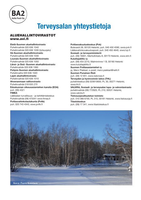 1/2013 - Suomen Potilasliiton