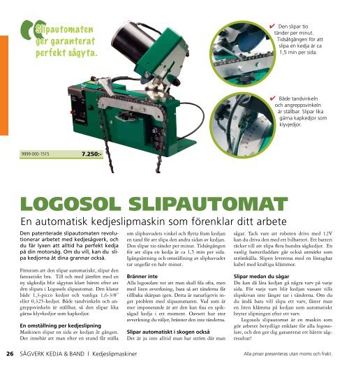 Produktkatalog - Logosol