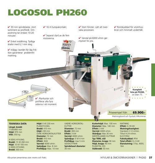 Produktkatalog - Logosol