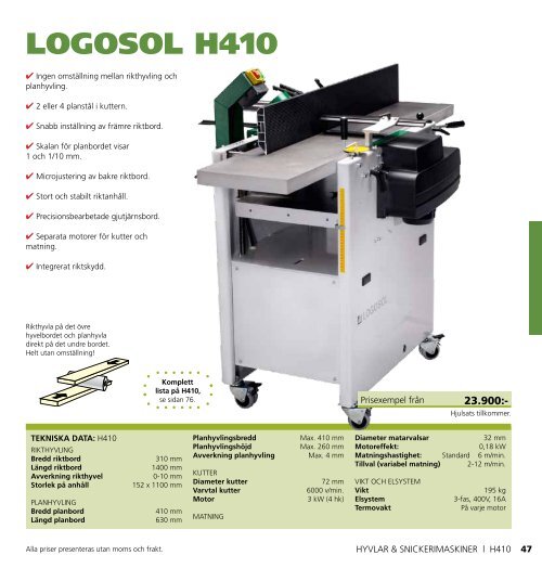 Produktkatalog - Logosol