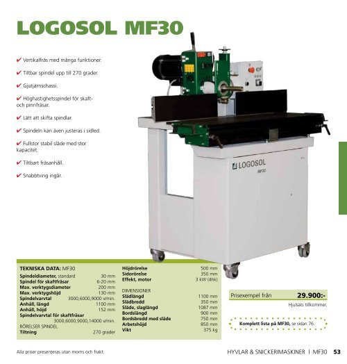 Produktkatalog - Logosol