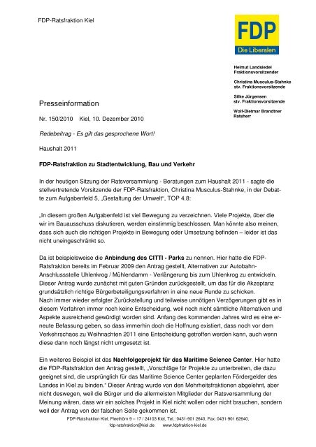 PDF - FDP Ratsfraktion Kiel