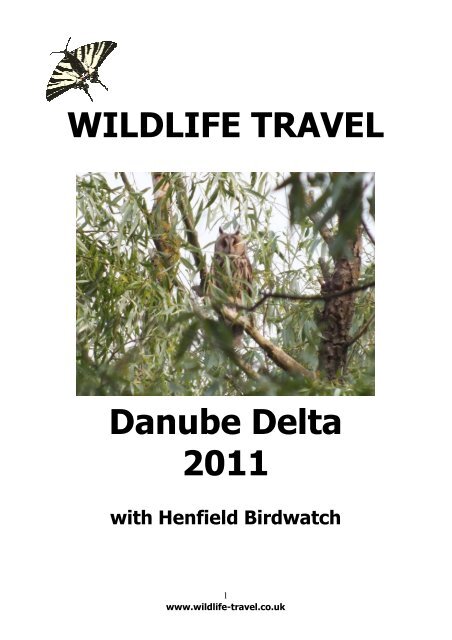 May 2011 - Wildlife Travel