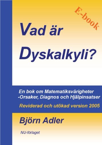 här - Dyskalkyli