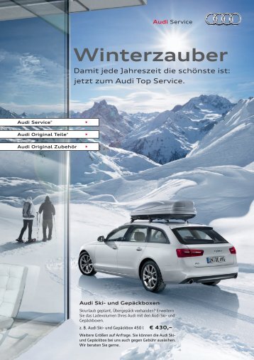 Winterzauber - Autohaus Weeber