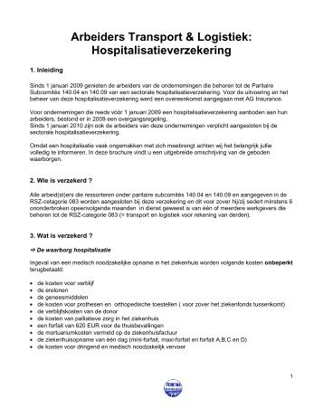 Hospitalisatieverzekering - Febetra