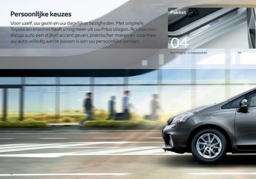Toyota Prius Wagon accessoires Brochure Nederland